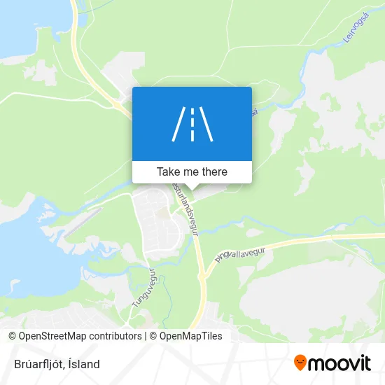 Brúarfljót map