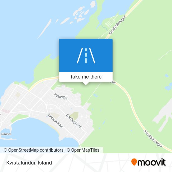 Kvistalundur map