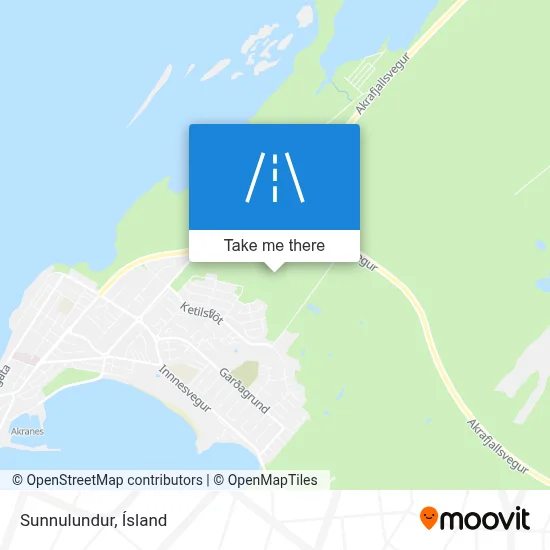 Sunnulundur map