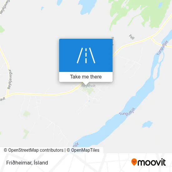 Friðheimar map