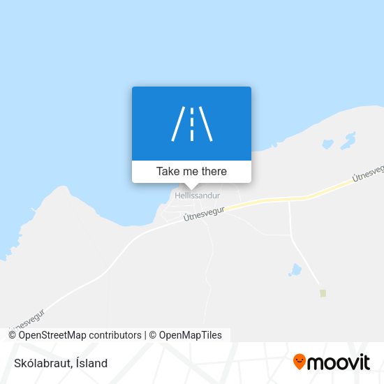 Skólabraut map