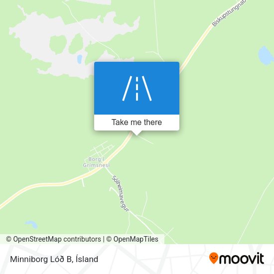 Minniborg Lóð B map
