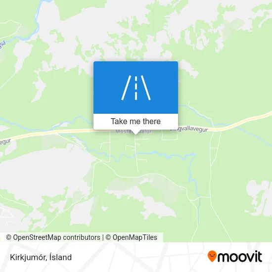 Kirkjumór map