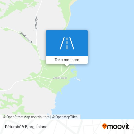 Pétursbúð-Bjarg map
