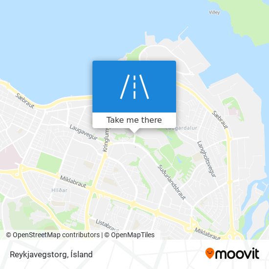 Reykjavegstorg map