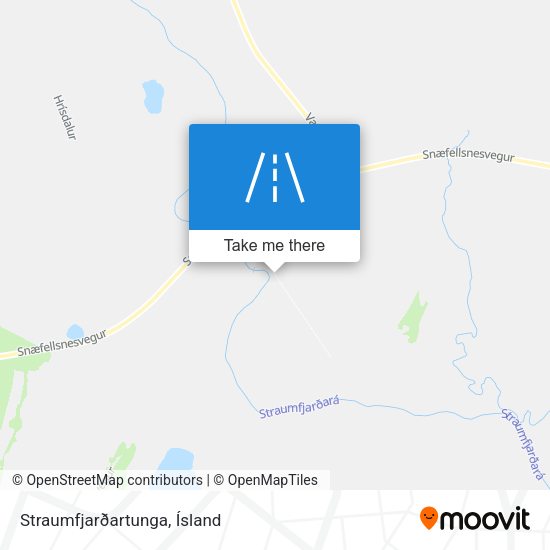 Straumfjarðartunga map