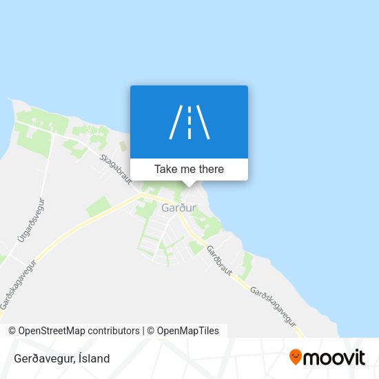 Gerðavegur map