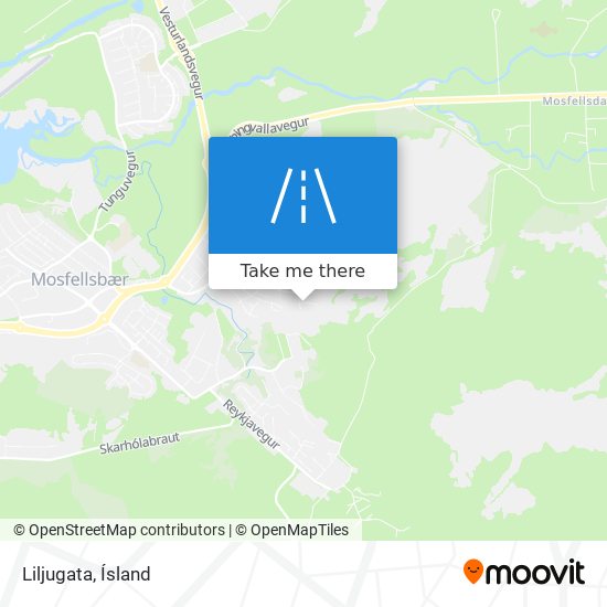 Liljugata map