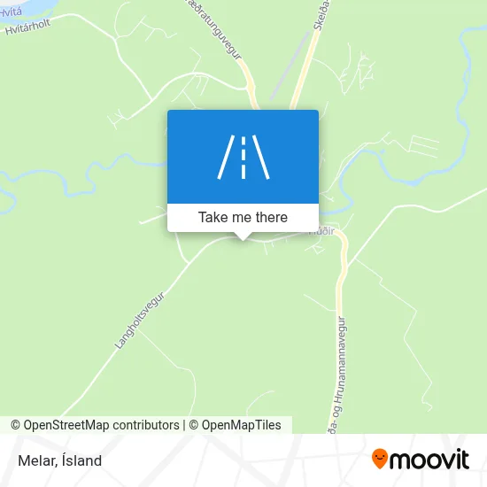 Melar map