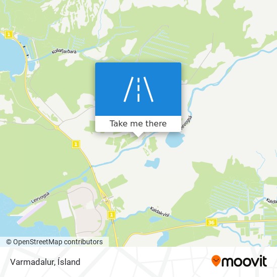 Varmadalur map