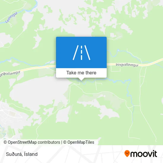 Suðurá map