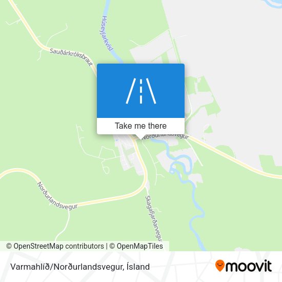 Varmahlíð/Norðurlandsvegur map