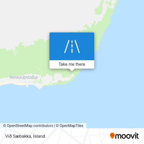 Við Sæbakka map