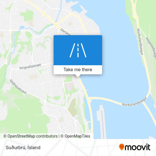Suðurbrú map