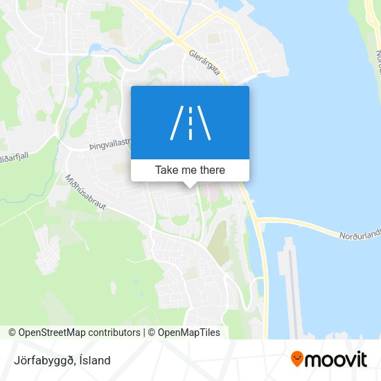 Jörfabyggð map