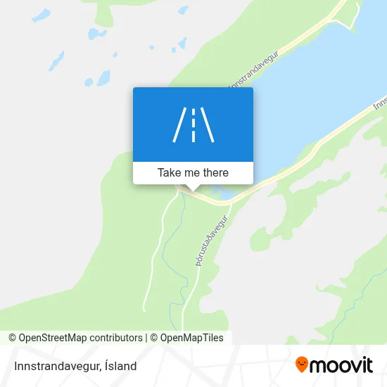 Innstrandavegur map