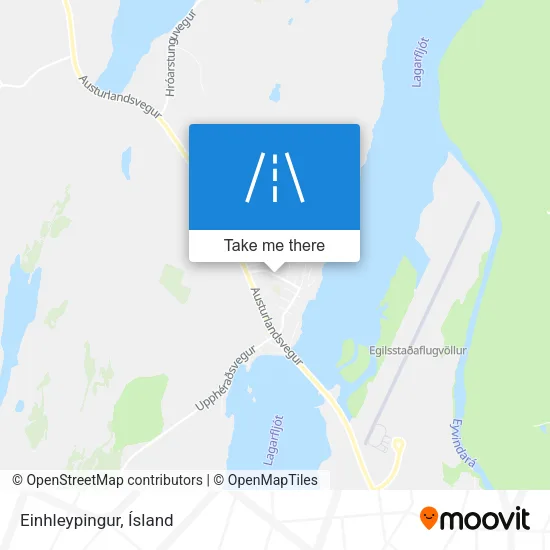 Einhleypingur map