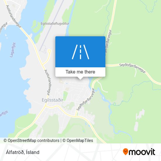 Álfatröð map