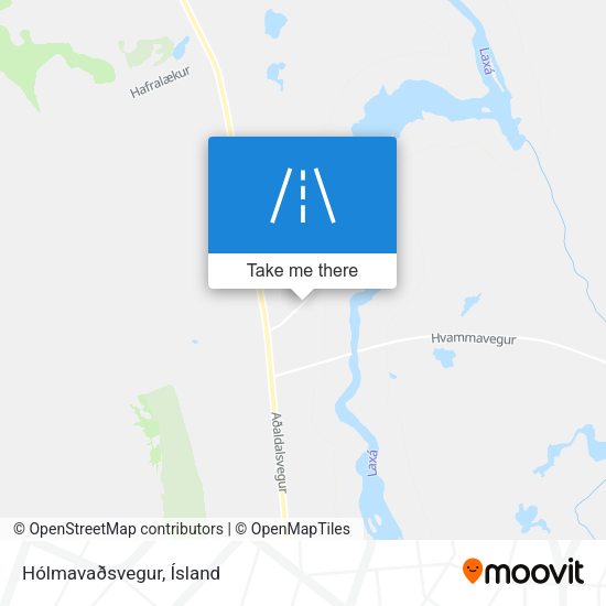 Hólmavaðsvegur map