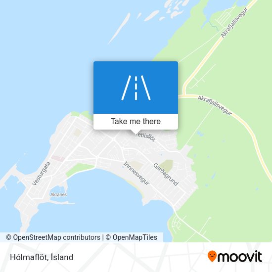 Hólmaflöt map