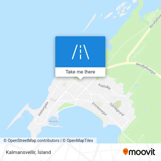Kalmansvellir map