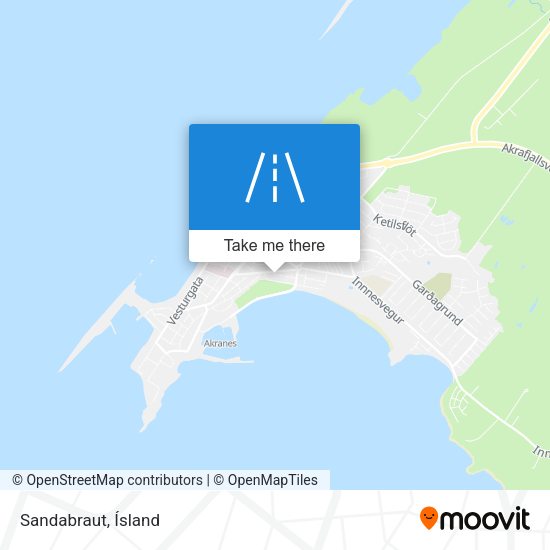 Sandabraut map