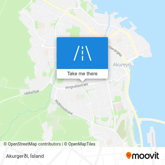 Akurgerði map