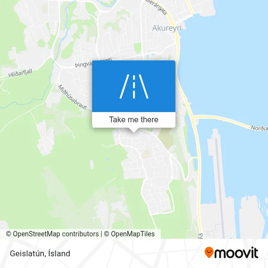 Geislatún map