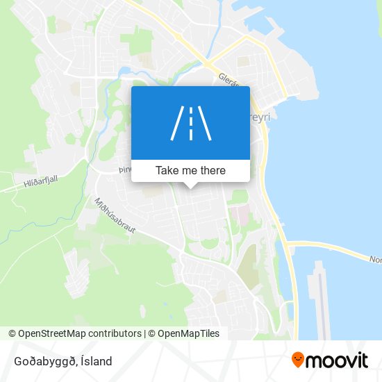 Goðabyggð map