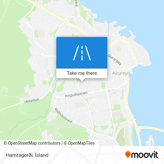 Hamragerði map