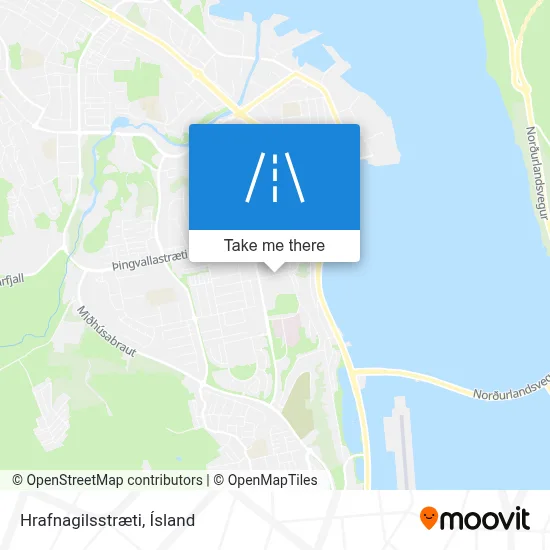 Hrafnagilsstræti map