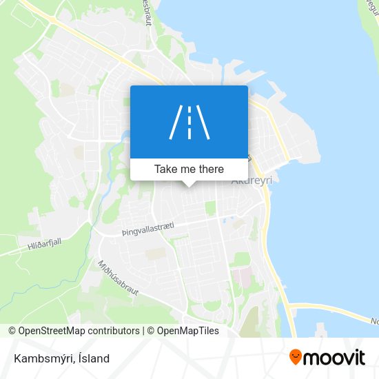 Kambsmýri map