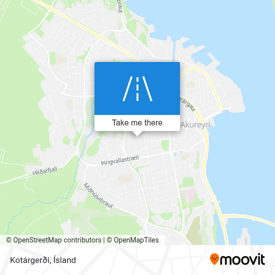Kotárgerði map