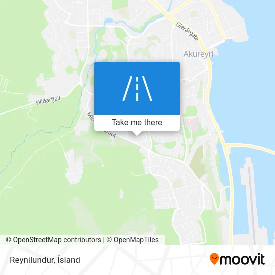 Reynilundur map