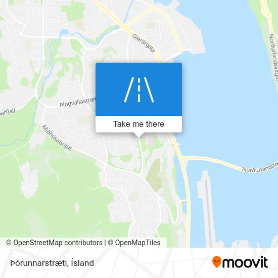 Þórunnarstræti map