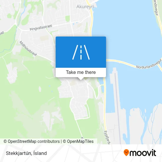 Stekkjartún map