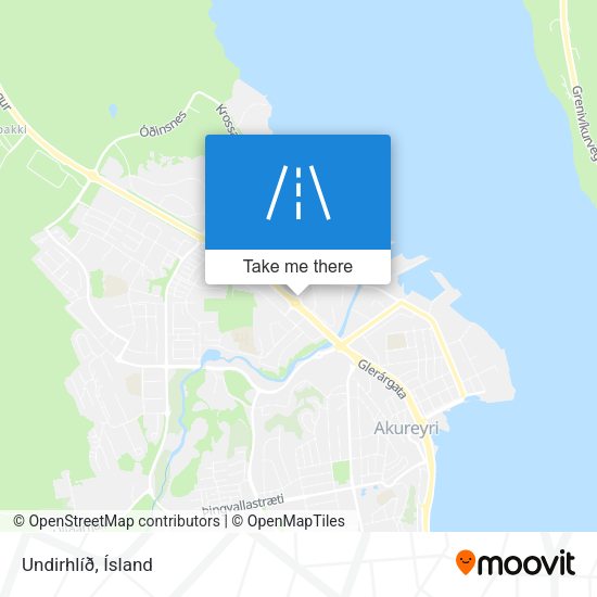 Undirhlíð map