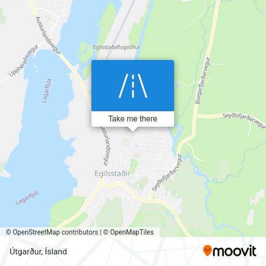 Útgarður map