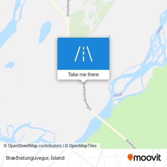 Bræðratunguvegur map