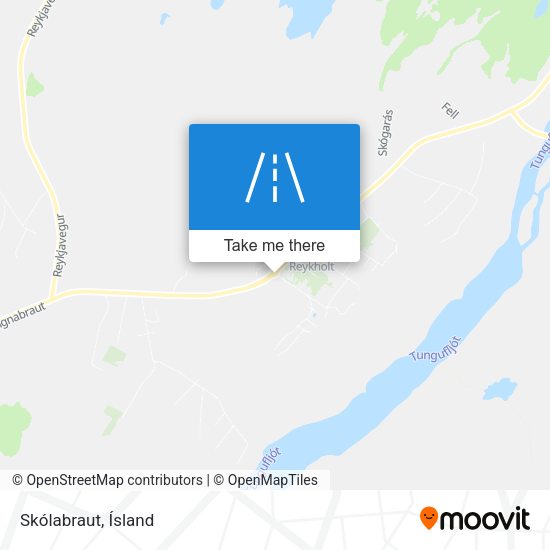 Skólabraut map