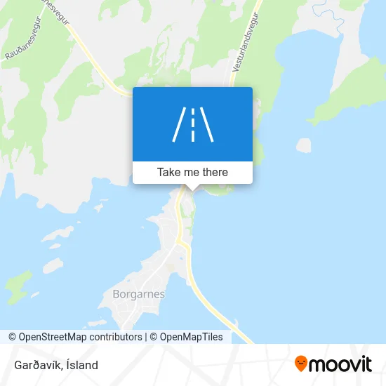 Garðavík map