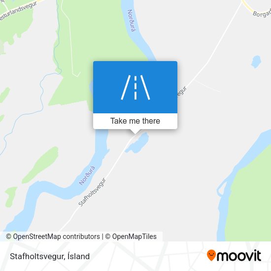 Stafholtsvegur map