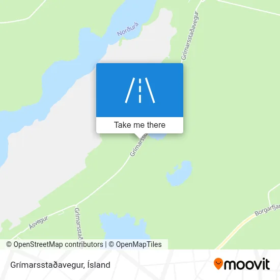 Grímarsstaðavegur map