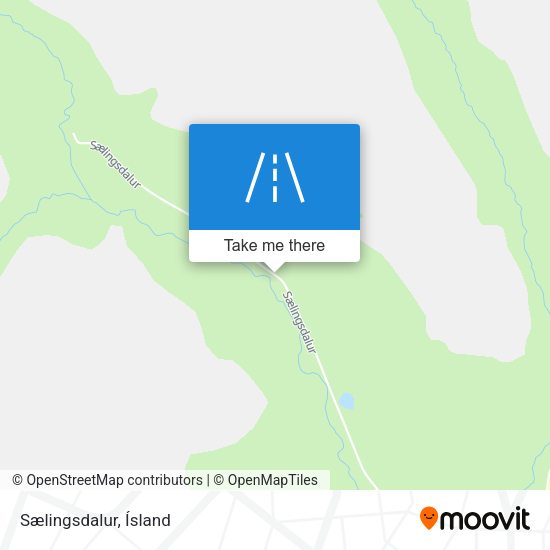 Sælingsdalur map