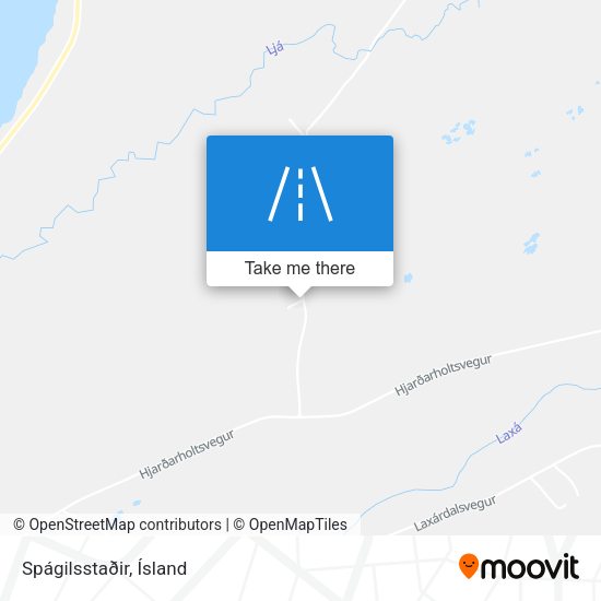 Spágilsstaðir map