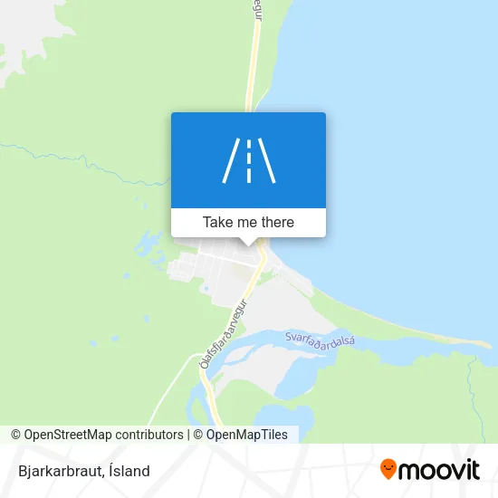 Bjarkarbraut map