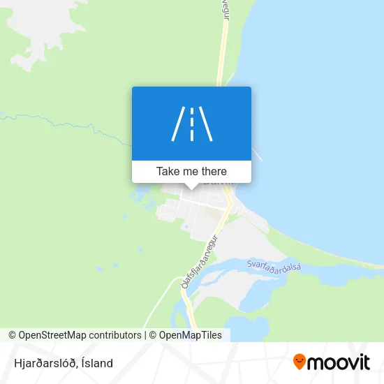 Hjarðarslóð map