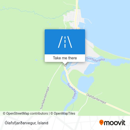 Ólafsfjarðarvegur map