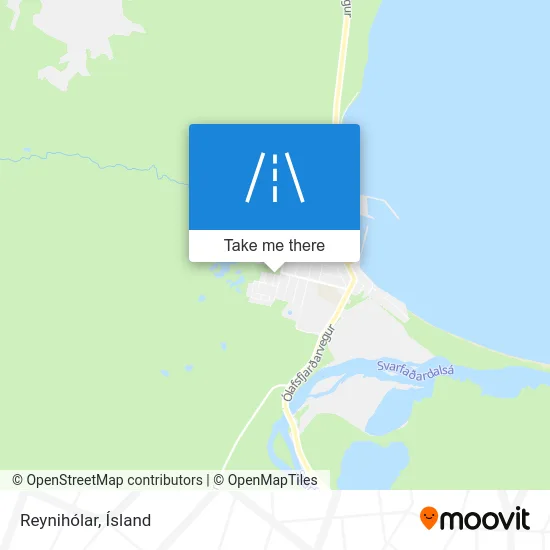 Reynihólar map