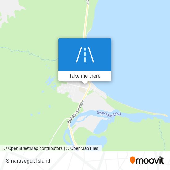 Smáravegur map